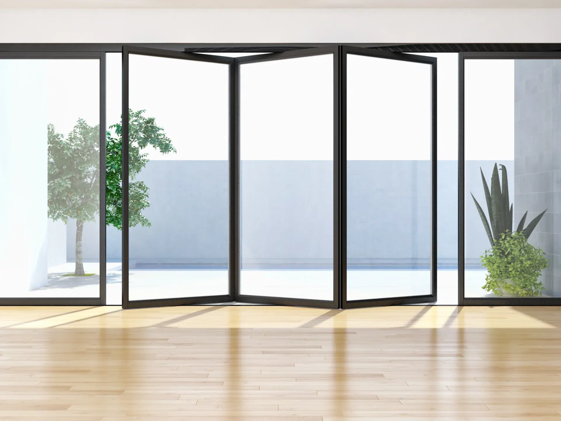 VLX 100 Bifold / Folding Door in Lantana, FL | Sightline Windows & Doors Lantana - detail 1
