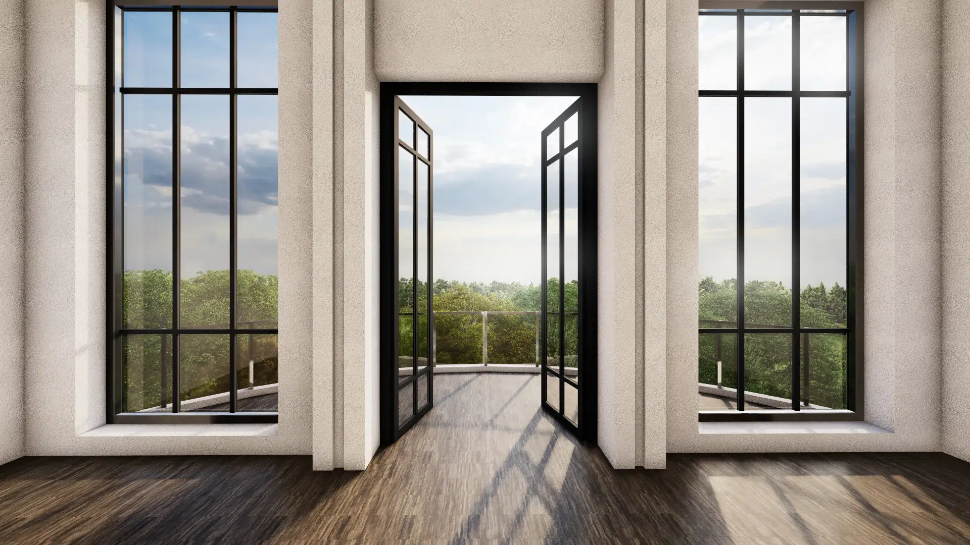 VLX 100 Double Swing / French Door in Lantana, FL | Sightline Windows & Doors Lantana - detail 1