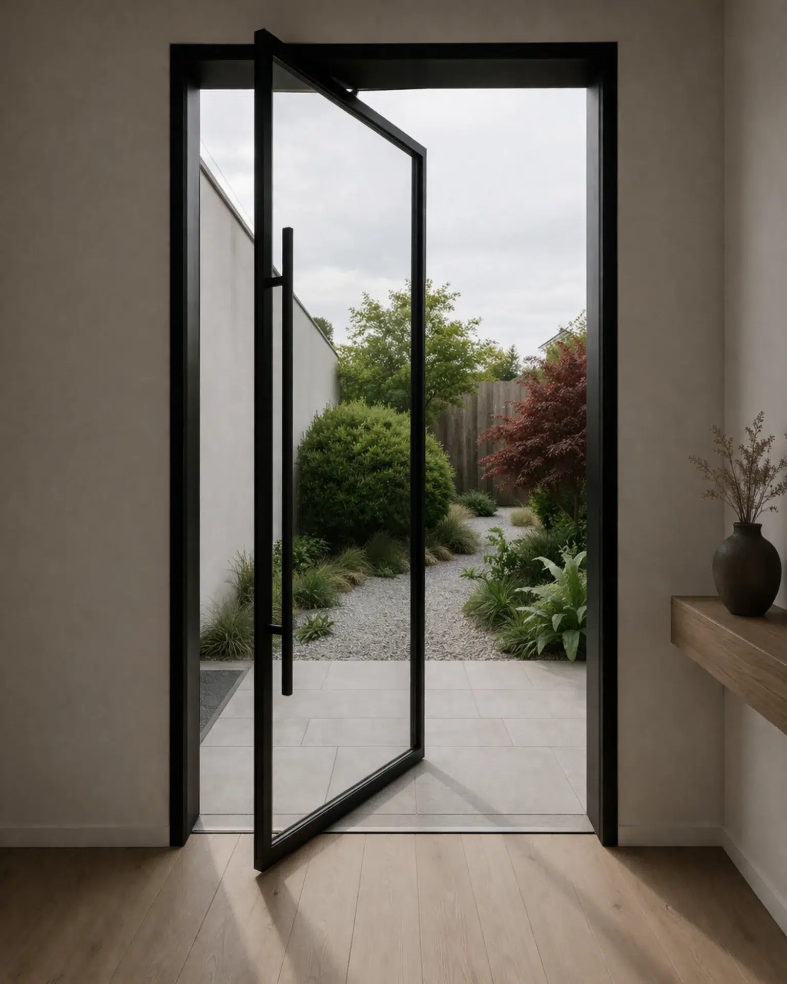 VLX 100 Pivot Door in Lantana, FL | Sightline Windows & Doors Lantana - detail 1